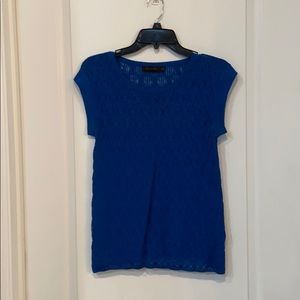 The Limited blue top